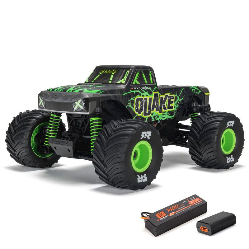 Arrma 1/16 QUAKE GROM Brushed 4x4 RTR (B&C Incl) Green