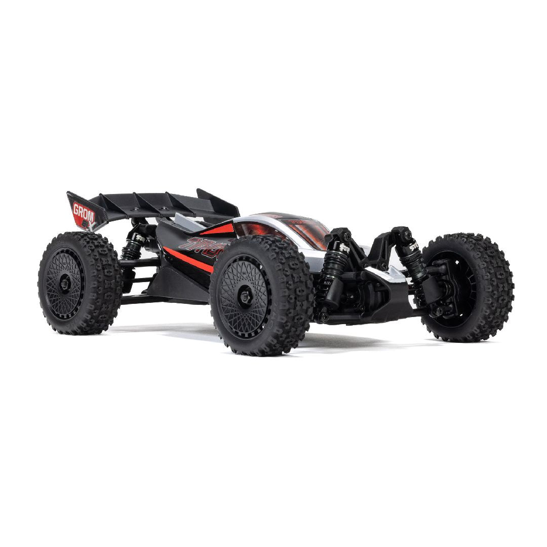 Arrma 1/14 TYPHON GROM BLX 4x4 Buggy RTR - Silver