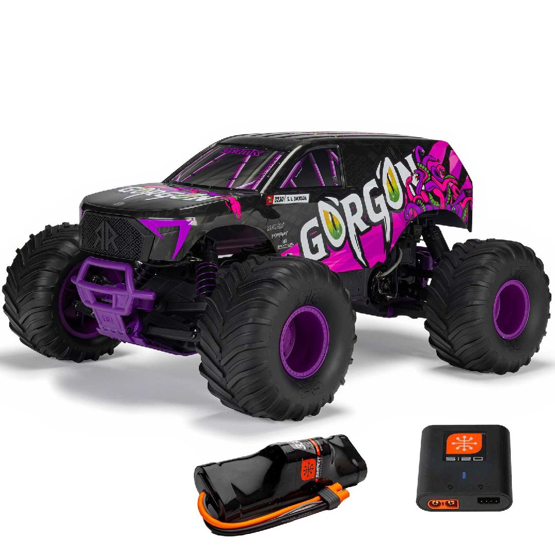 Arrma 1/10 GORGON 2wd RTR (B&C Included) - Purple