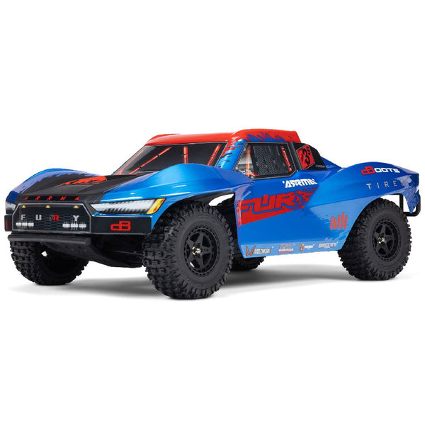 Arrma 1/10 FURY BLX 2wd Short Course RTR - Blue