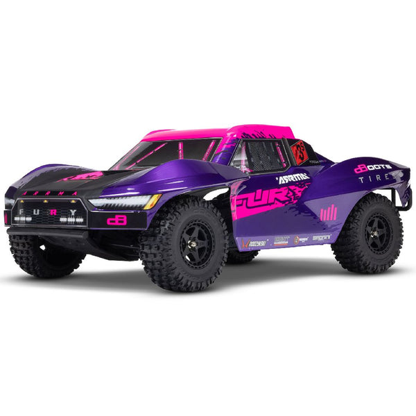Arrma 1/10 FURY BLX 2wd Short Course RTR - Purple