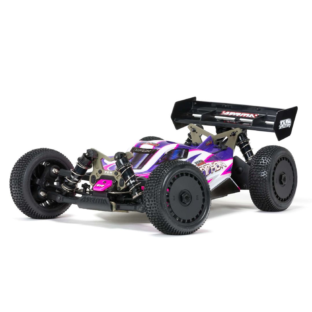 Arrma 1/8 TLR Tuned TYPHON BL-6s 4x4 Roller - Pink/Purple