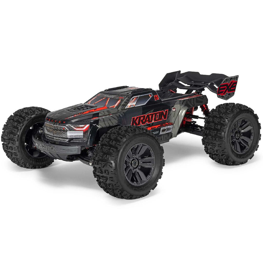 Arrma 1/8 KRATON 4x4 6S EXB Brushless V6 Speed Truck RTR - Black