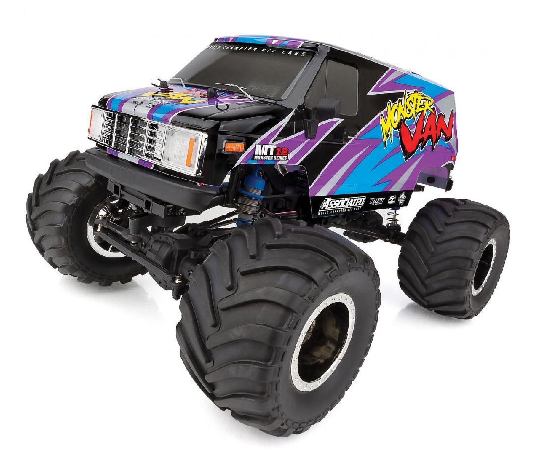 Team Associated 1/12 MT12 Monster Van 4x4 RTR - Purple