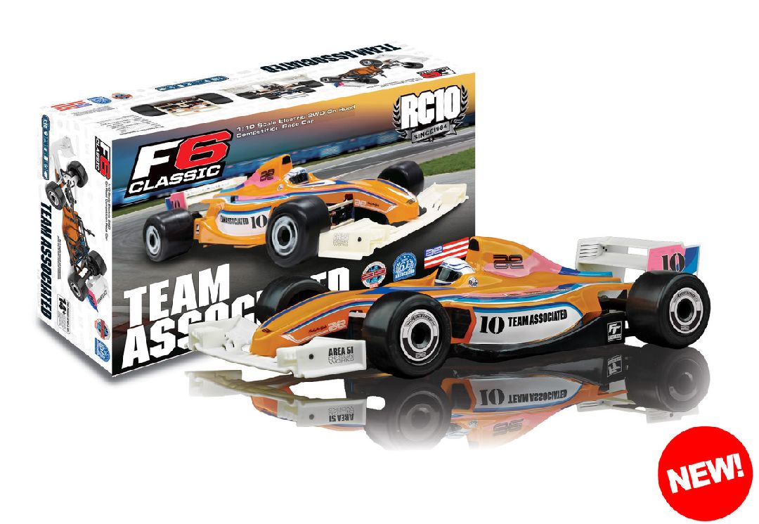 Team Associated RC10 F6 Classic 2025 (Aluminum/Steel)