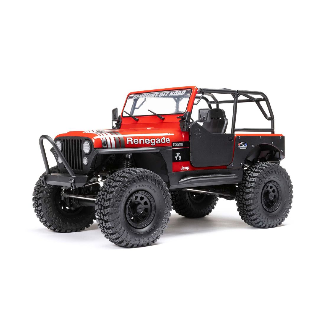 Axial 1/10 SCX10 III Jeep CJ-7 4x4 RTR - Red