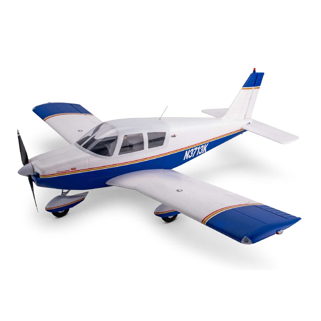 E-Flite Cherokee 1.3M Blue BNF Basic AS3X and SAFE Select