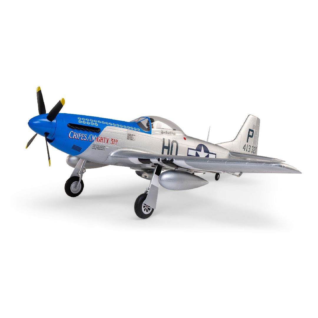 E-Flite P-51D Mustang 1.2m with Smart PNP