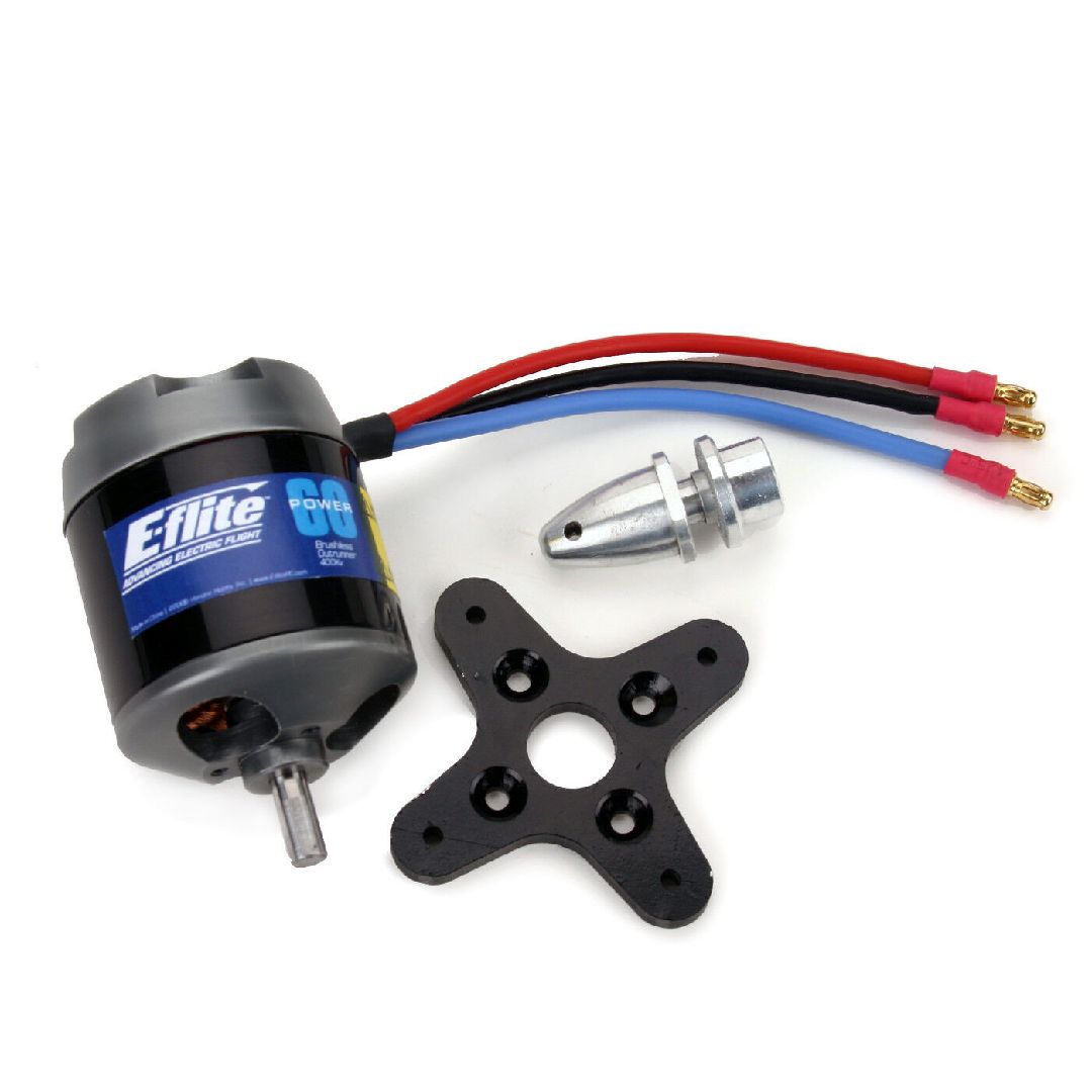 E-Flite Power 60 Brushless Outrunner Motor, 400Kv