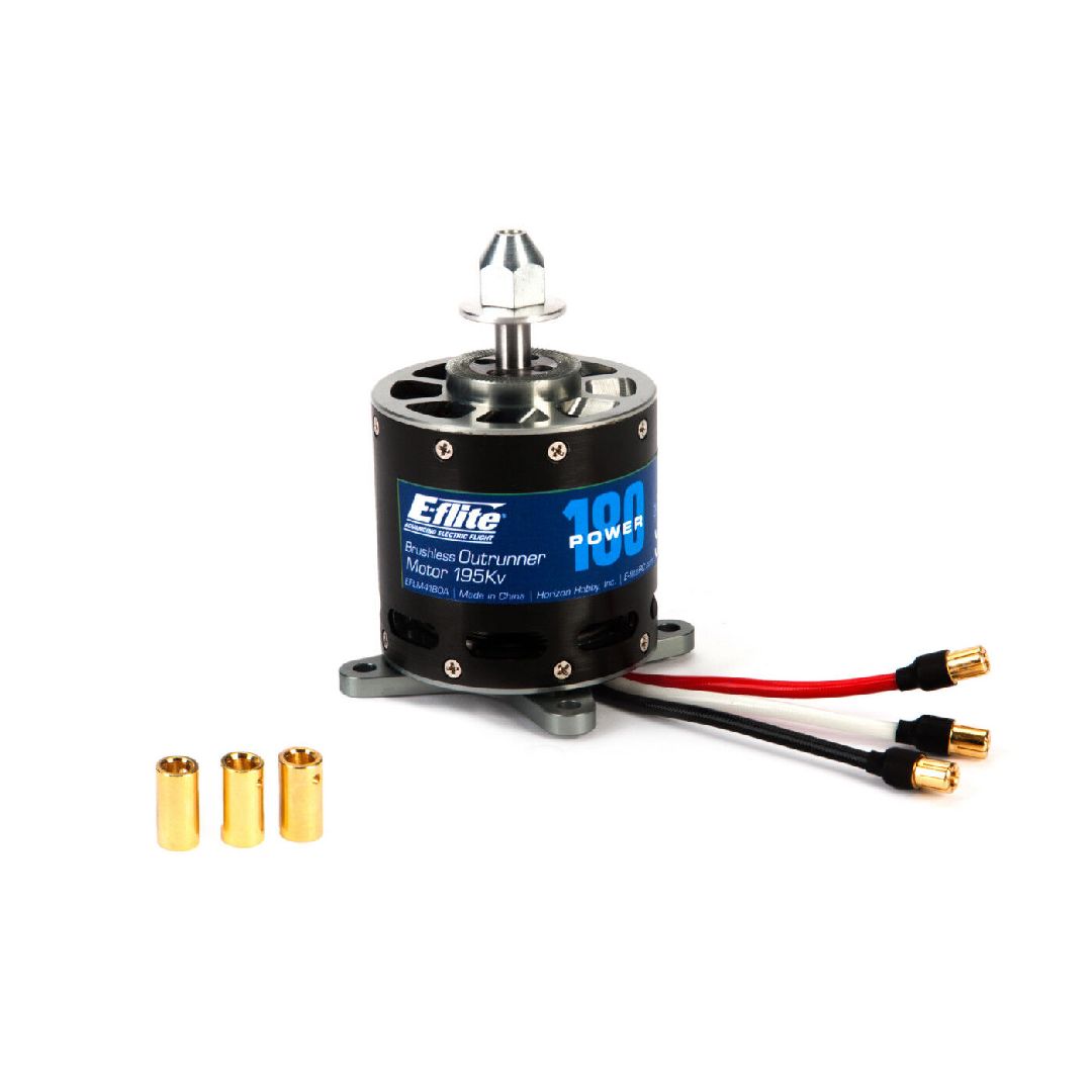 E-Flite Power 180 Brushless Outrunner Motor, 195Kv