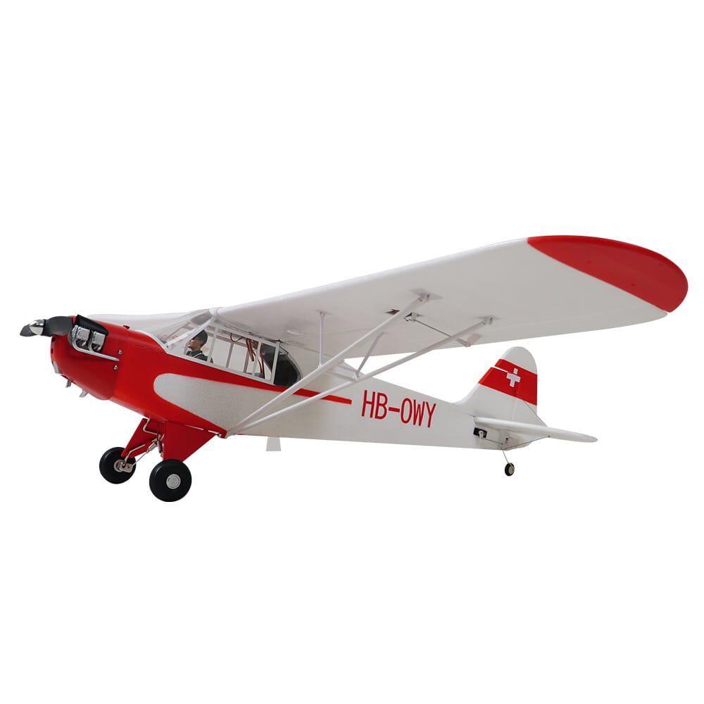 FMS Piper J-3 Cub w/Floats 1400mm V4 PNP w/Reflex
