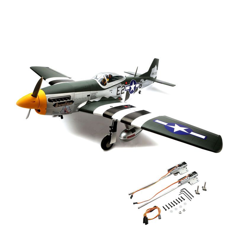 Hangar 9 P-51D Mustang 20cc ARF w/ E-Flite Retract Combo