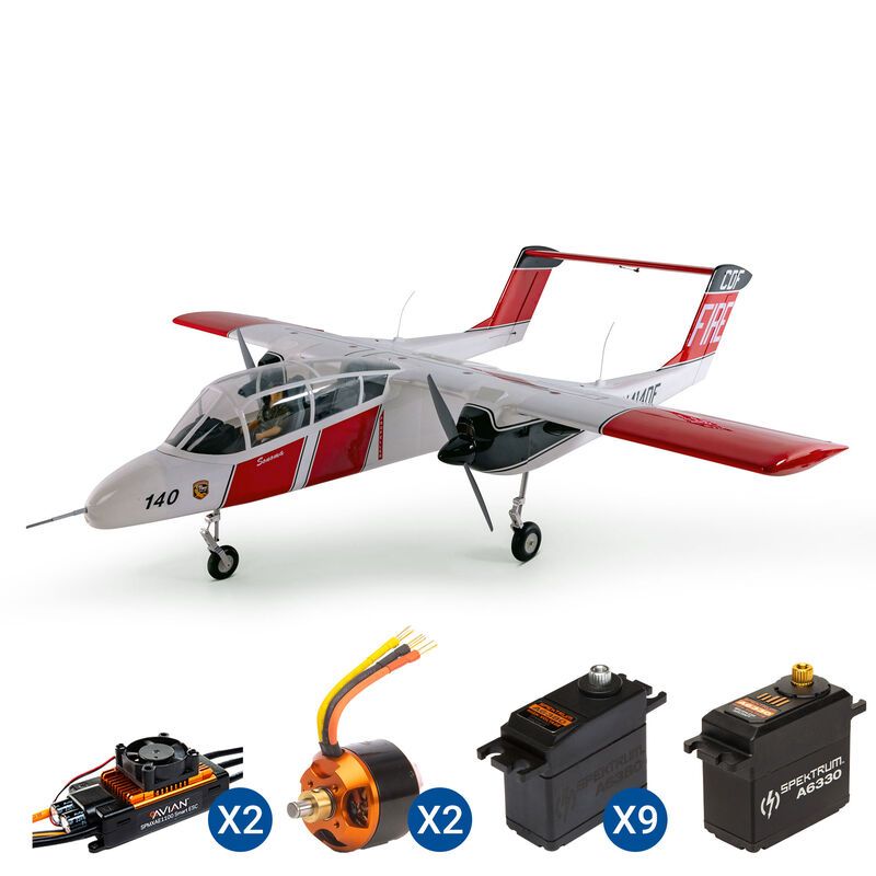 Hanger 9 Bronco 20cc ARF w/Gear Set, Motors, ESCs & Servo Combo