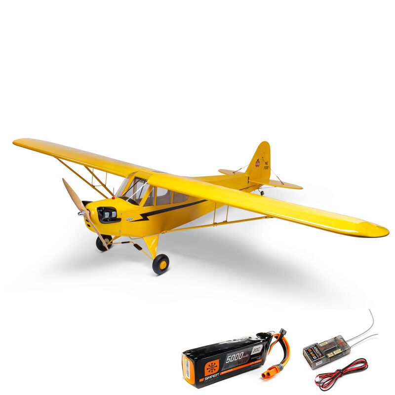 Hanger 9 J-3 Cub 10cc 85" PNP with Receiver and Battery