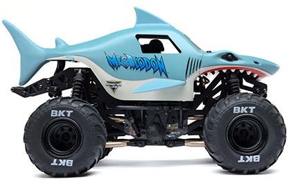 Losi 1/18 Mini LMT Megalodon 4X4 Monster Truck RTR - Blue