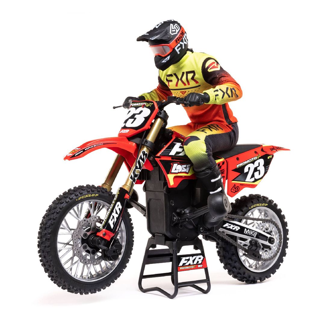 Losi 1/4 Promoto-MX Motorcycle Brushless RTR - FXR Red
