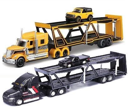 Maisto 1/64 DES Transporter w/ 1 Car (2 styles) (12 Pack)