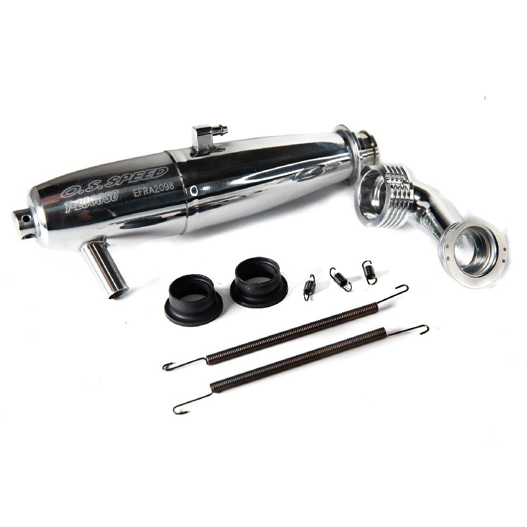 OS Engines 72106852 Tuned Silencer Complete Set T-2080SC II