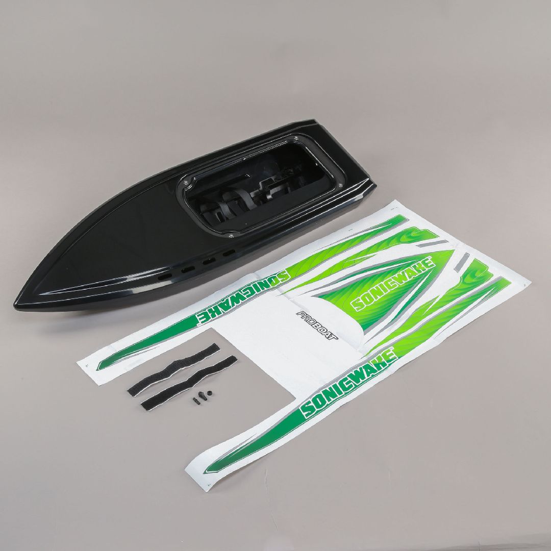 Pro Boat Hull, Black: Sonicwake 36