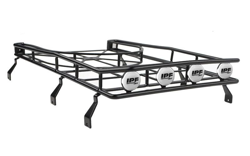 RC4WD Roof Rack w/Tire Mount and IPF Lights for Gelande II