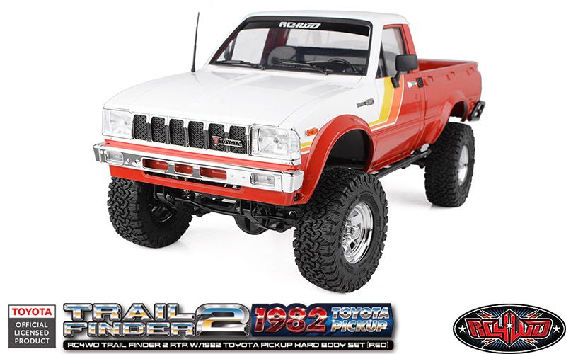 RC4WD 1/10 Trail Finder 2 1982 Toyota Pick-Up 4x4 RTR - Red