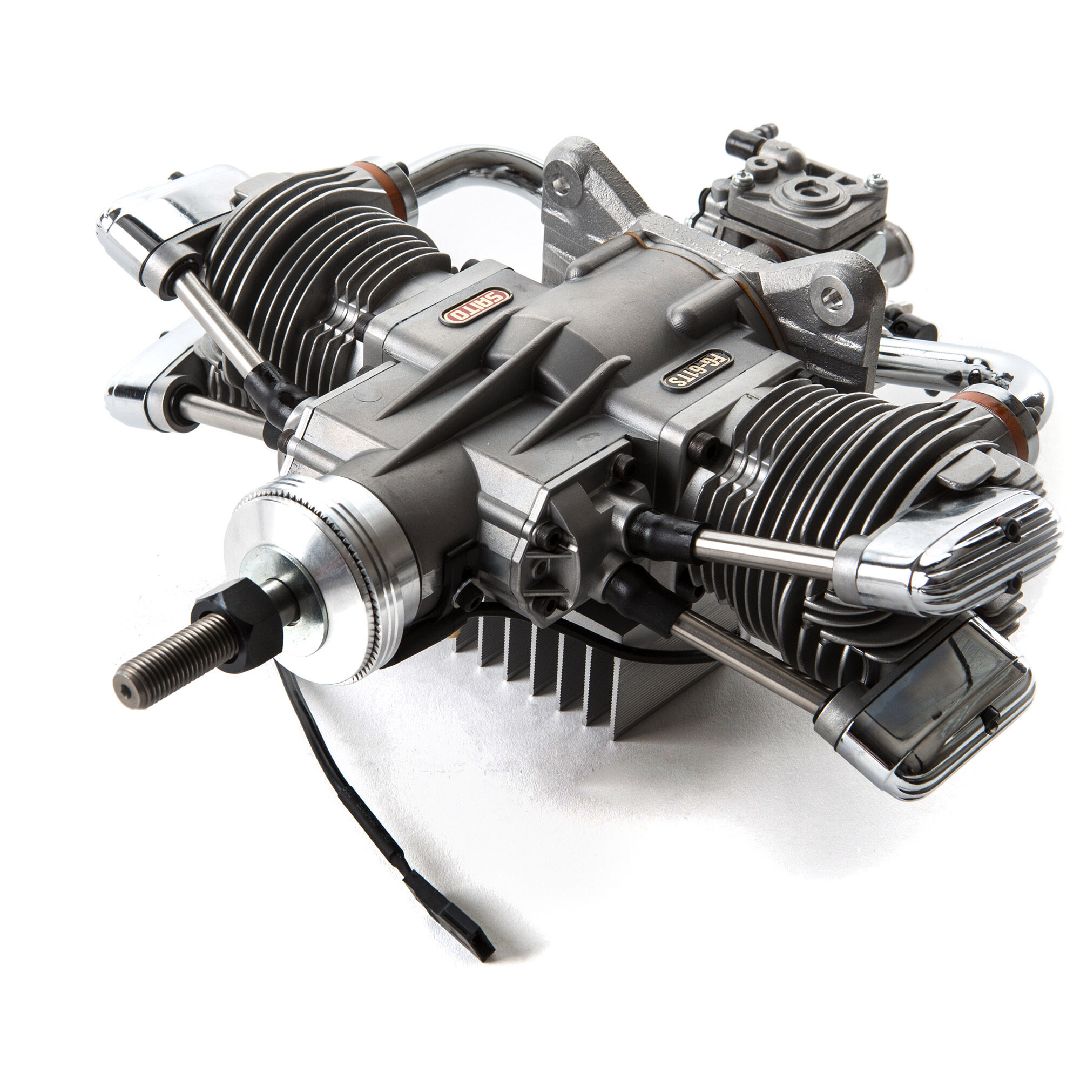 Saito Engines 61cc 4-Stroke Gas Twin Engine (CC)