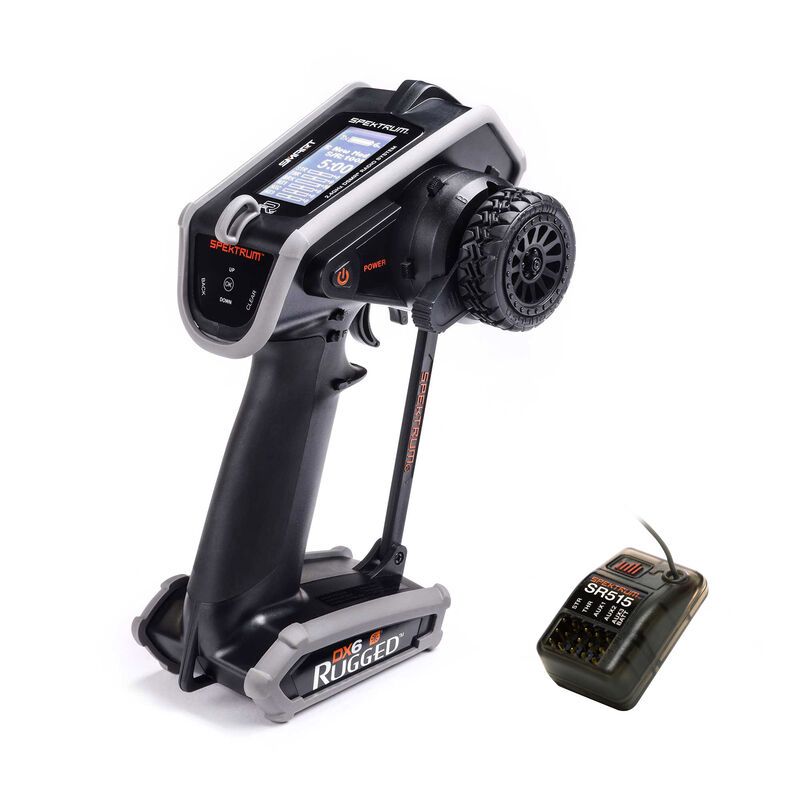 Spektrum DX6 Rugged 6-Channel DSMR Transmitter with SR515