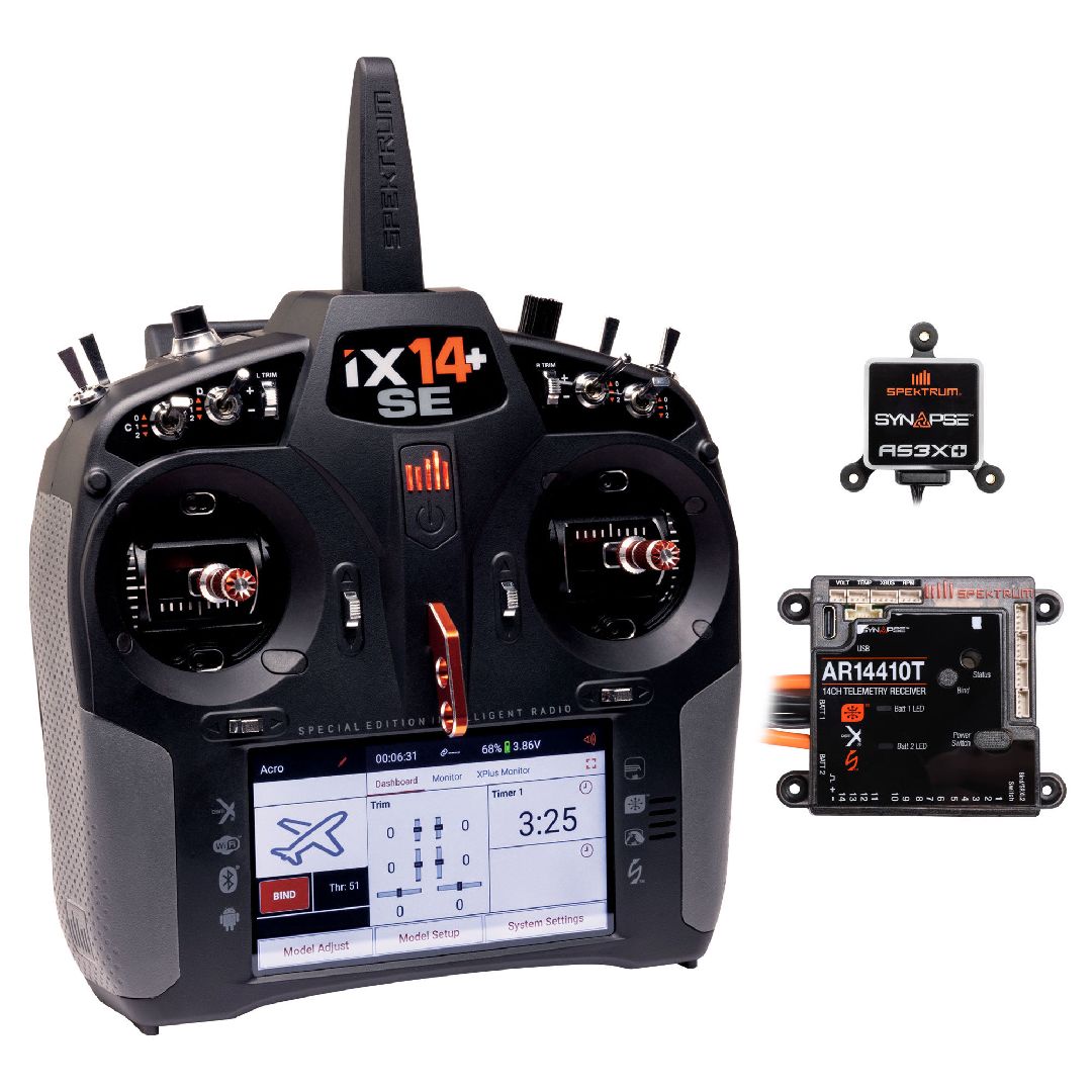 Spektrum iX14+ with 14-Channel Receiver & Synapse Combo