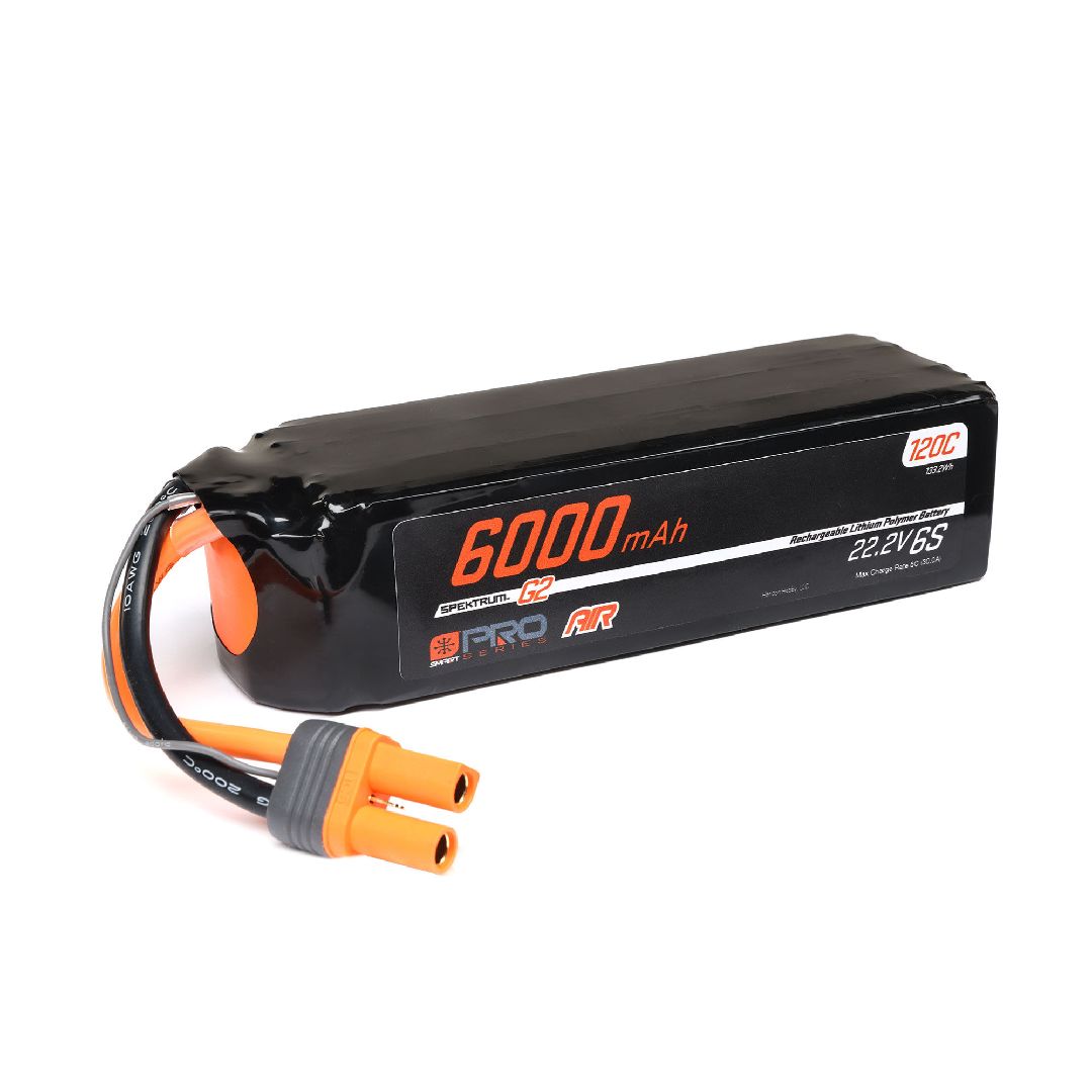 Spektrum Smart Pro Series Air 6000mAh 6S 22.2V G2 LiPo 120C IC5