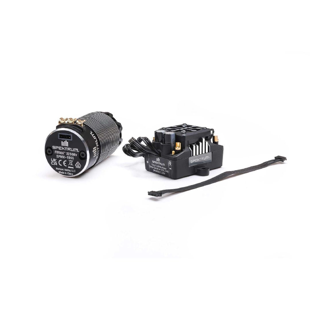 Spektrum Firma 1/8 Smart Sensored Motor/ESC Combo: 2250Kv