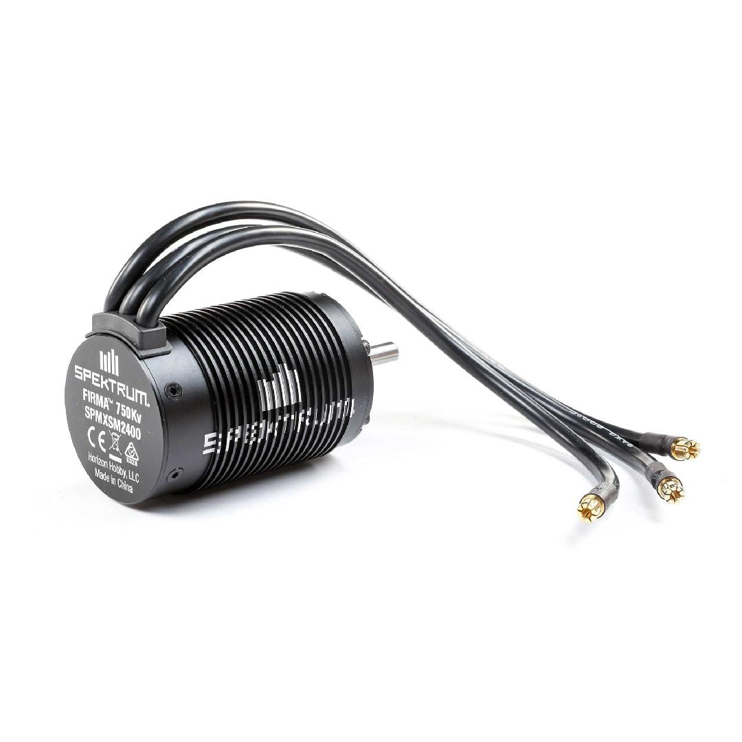 Spektrum Firma 5687 750kv 4-Pole Brushless Motor: 8mm