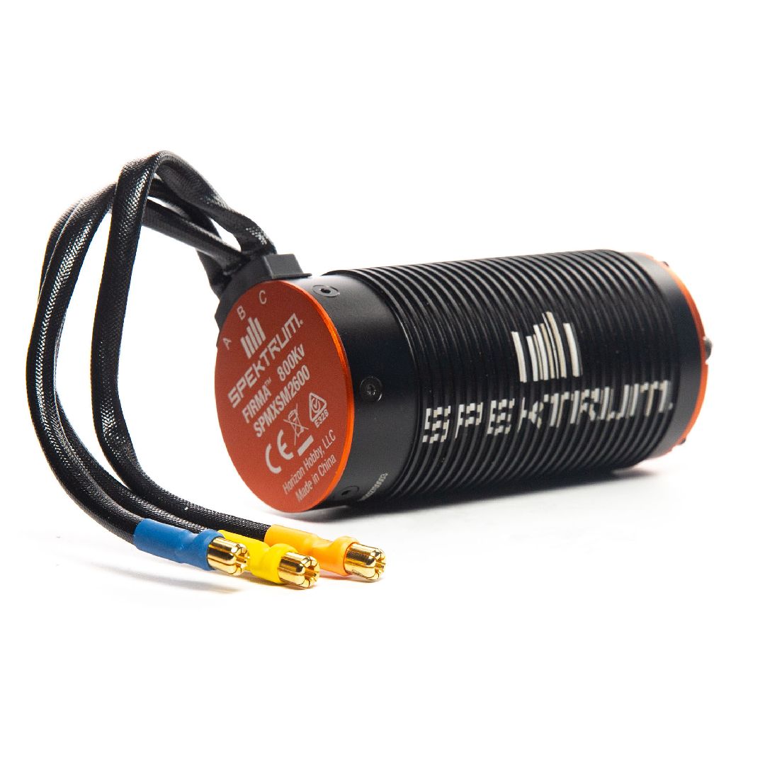 Spektrum Firma 56111 800Kv 4-Pole Brushless Motor: 8mm