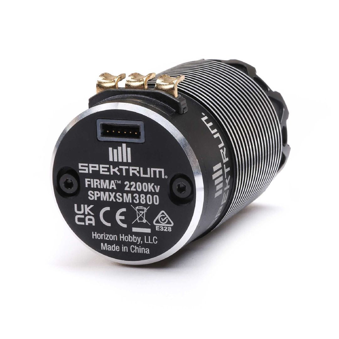 Spektrum Firma 2200KV BL Sensored Motor: 5mm
