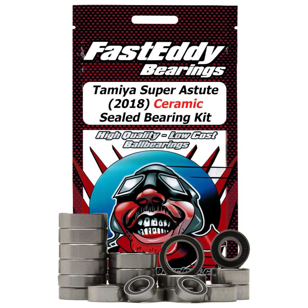 Fast Eddy Tamiya Super Astute (2018) Ceramic Sealed Bearing Kit