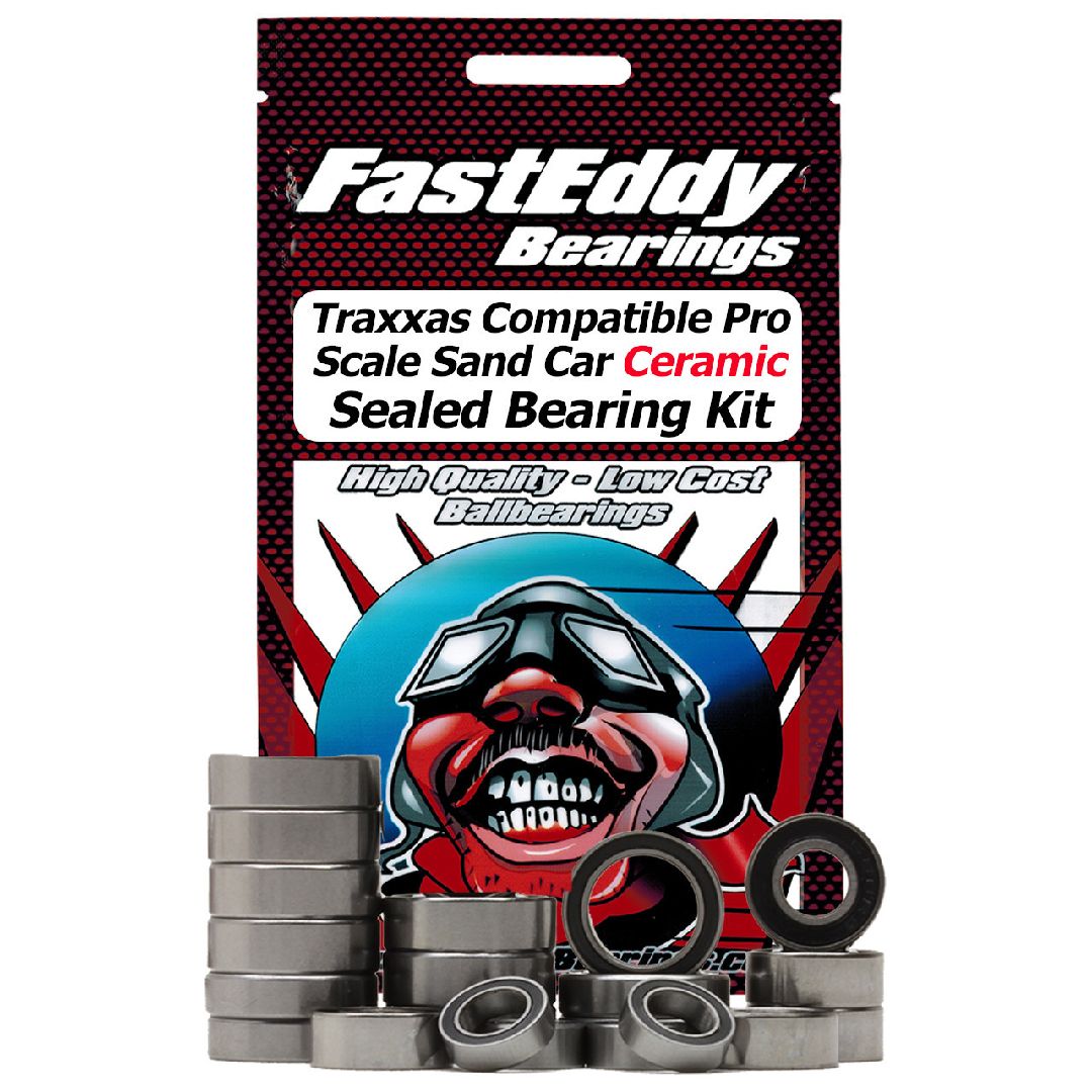 Fast Eddy Traxxas Pro Scale Sand Car Ceramic Sealed Bearing Kit