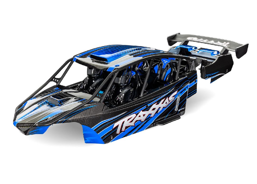 Traxxas Body, Funco Pro Scale Sand Car, blue