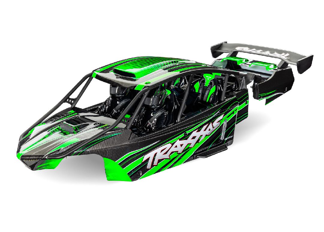 Traxxas Body, Funco Pro Scale Sand Car, green