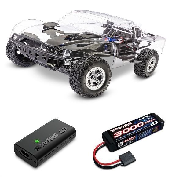Traxxas 1/10 Slash BL-2S Unassembled 2wd Kit w/ Charger&Battery