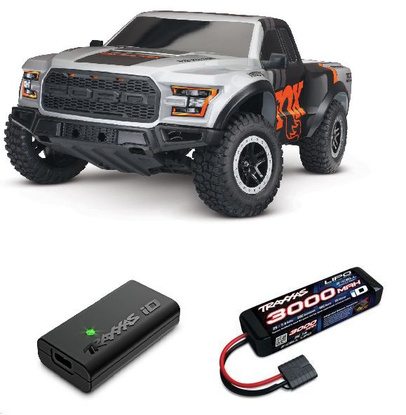 Traxxas 1/10 F150 Raptor BL-2S HD 2wd RTR - Fox w/Charger&Battey