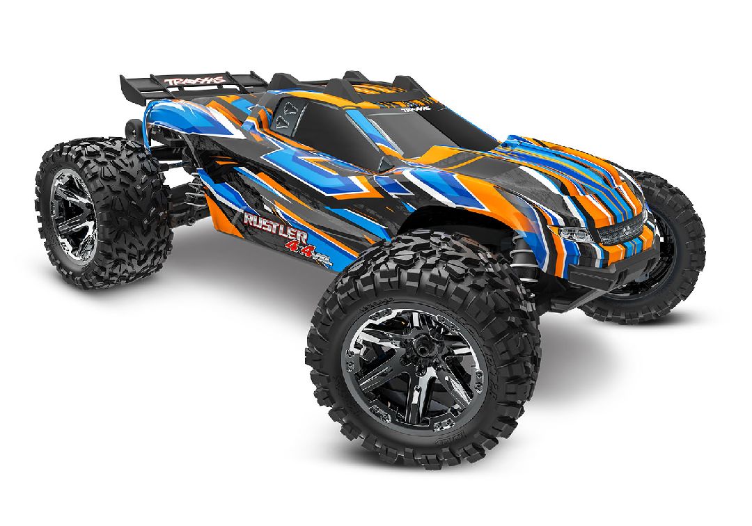 Traxxas 1/10 Rustler VXL 4x4 RTR - Orange