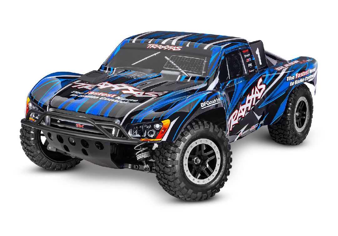 Traxxas 1/10 Slash VXL ExtremeHD 4x4 RTR - Blue