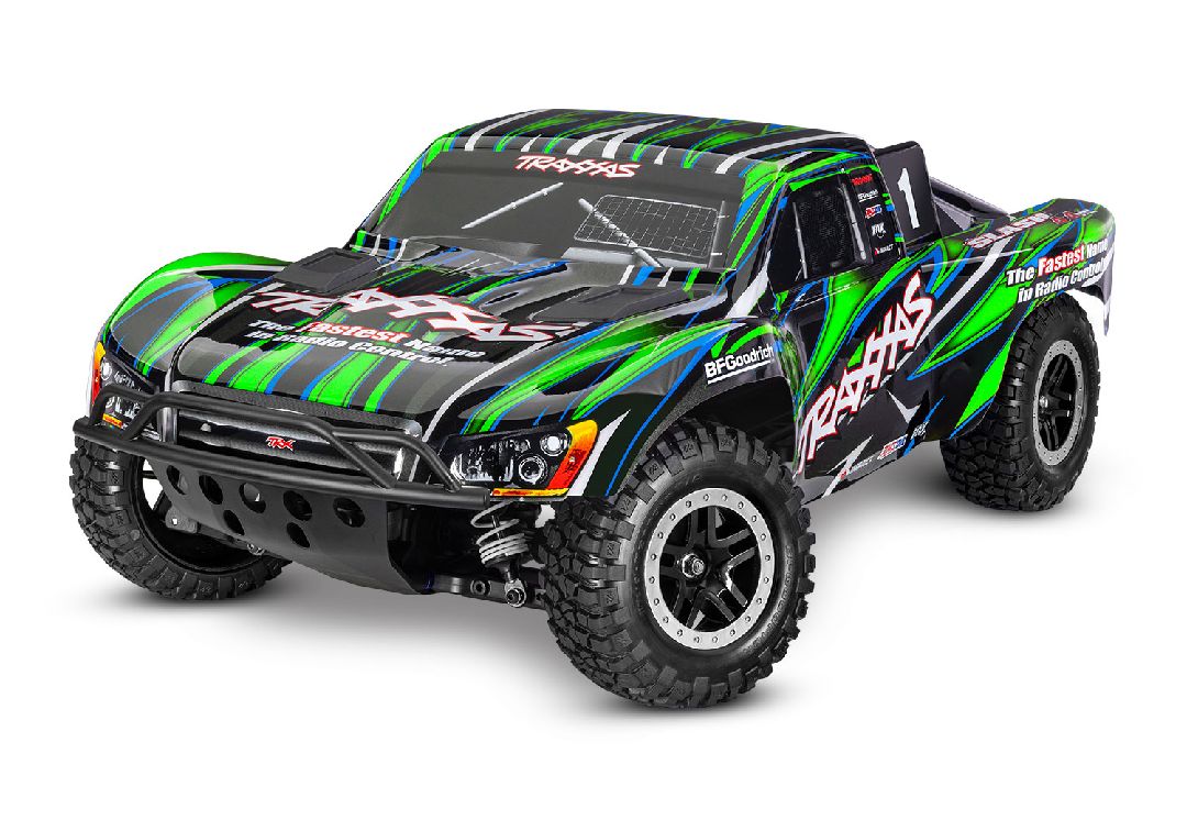 Traxxas 1/10 Slash VXL ExtremeHD 4x4 RTR - Green