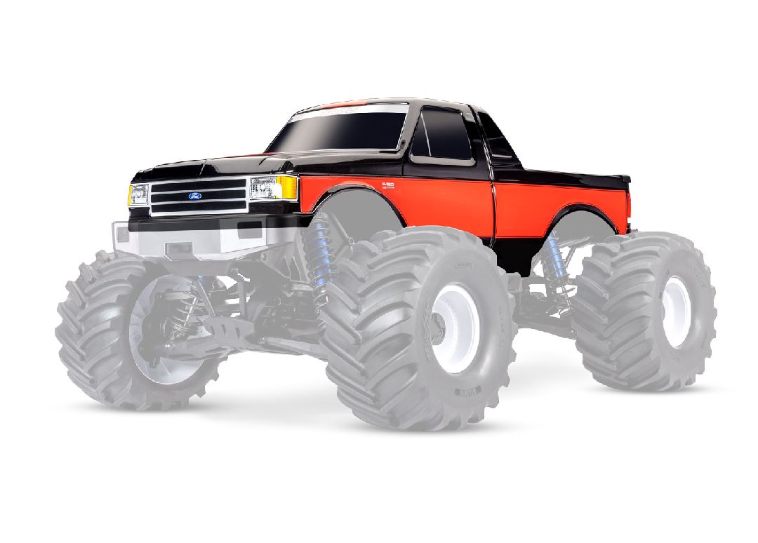 Traxxas Body, Ford F-150 Truck, black (painted, decals applied)