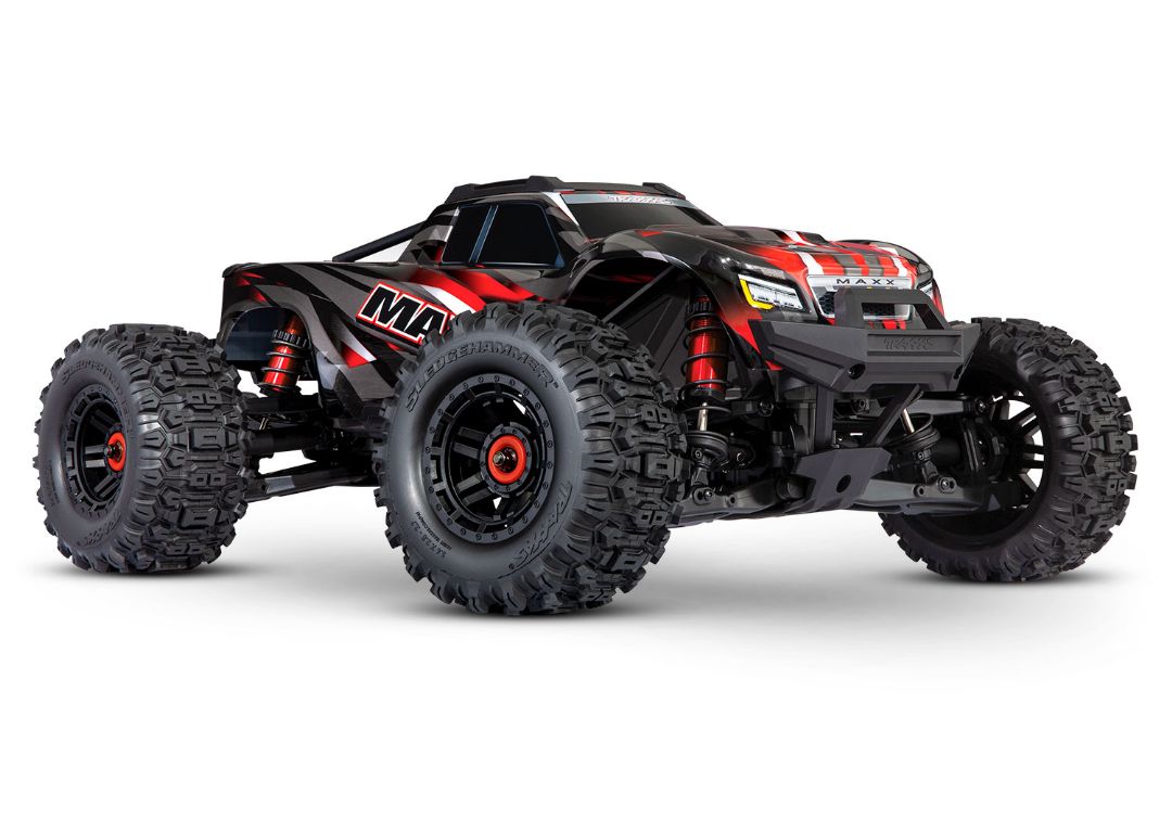 Traxxas 1/10 Maxx V2 WideMaxx 4x4 RTR - Red