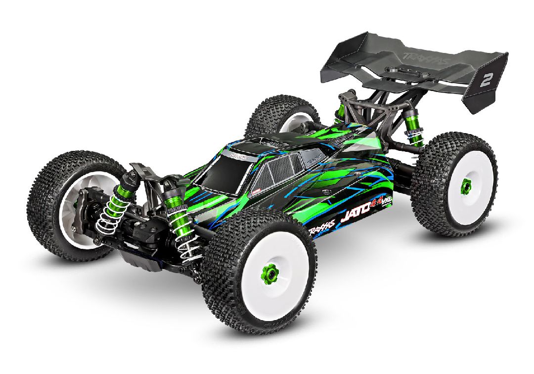 Traxxas 1/8 Jato 4x4 VXL 4x4 RTR - Green