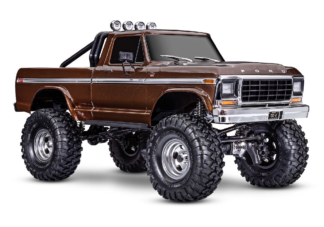 Traxxas 1/10 TRX-4 Ford F-150 Ranger XLT HT 4x4 RTR - Brown