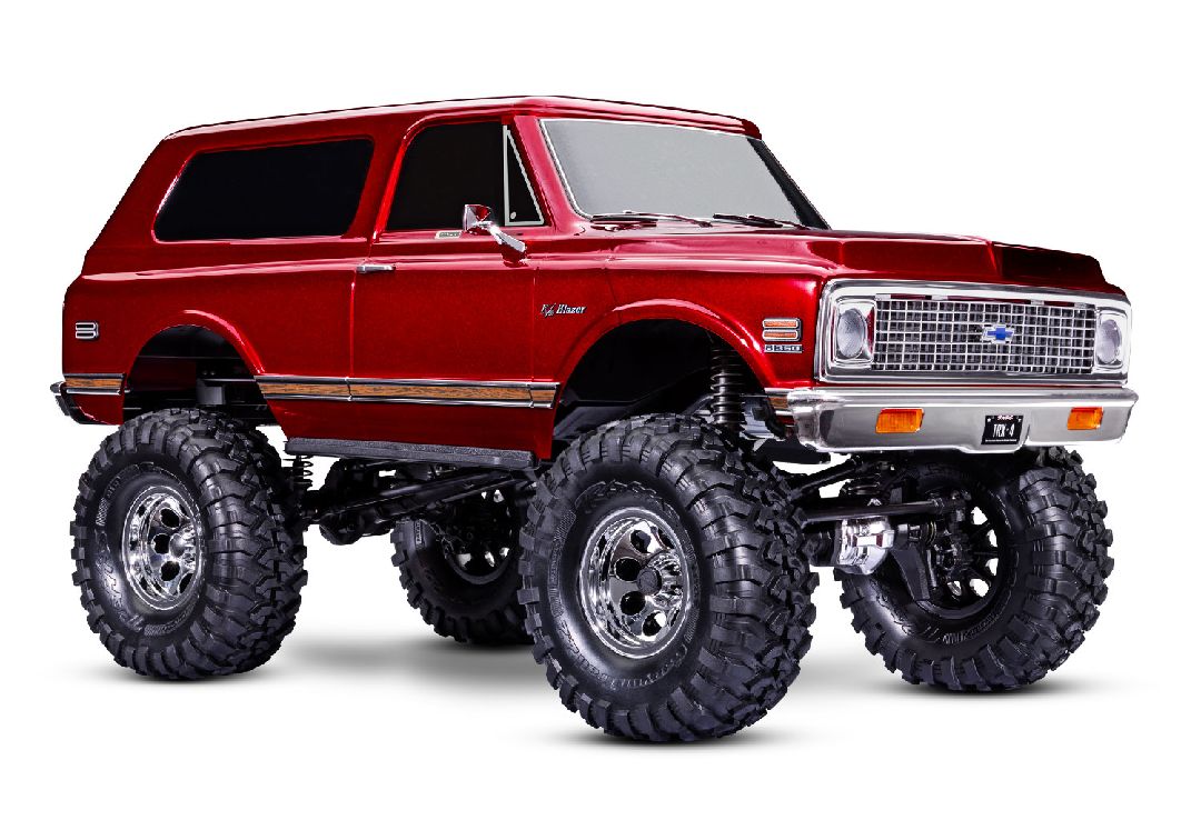 Traxxas 1/10 TRX-4 72 Chevy K5 Blazer High Trail 4x4 RTR - Red