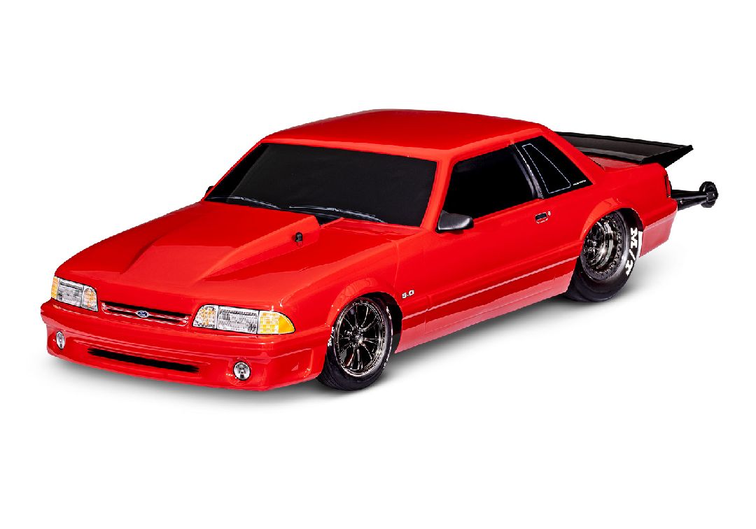 Traxxas 1/10 Drag Slash Ford Mustang 5.0 ExtremeHD 2wd RTR - Red