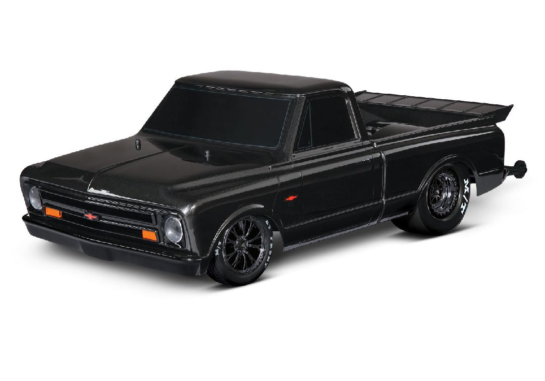 Traxxas 1/10 Drag Slash 1967 Chevy C10 ExtremeHD 2wd RTR - Black