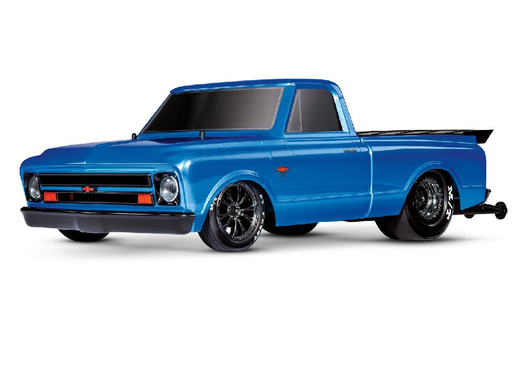 Traxxas 1/10 Drag Slash 1967 Chevy C10 ExtremeHD 2wd RTR - Blue